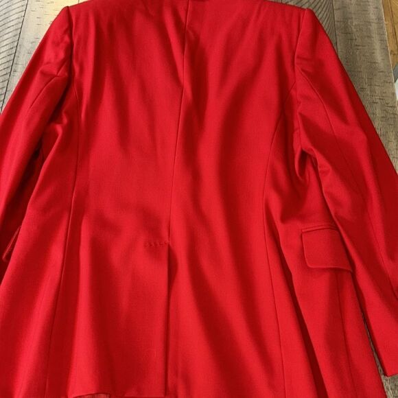 Ferrari 🏎️ Red Wool Blazer by Stella McCartney. Chic! 4 Convenient pockets! - Picture 16 of 17